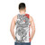 Vintage Jasmine Dragon Tea House Unisex Tank Top - men back