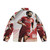 Mohamed Salah Art Wallpaper Puffer Jacket - Back