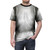 Striking medieval knight cuirass design printed on a high-quality t-shirt - men front