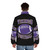 Minnesota Vikings Puffer Jacket with Vikings Logo and Justin Jefferson - men back