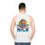 Unisex retro 1980s sci-fi inspired dance party tank top - men back