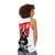 Cyberpunk Japanese urban style unisex tank top - women back