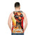 Retro Japanese Kangaroo Jack Unisex Tank Top - men back