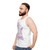 The Last Unicorn Unisex Retro Fantasy Tank Top - men side