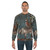 Cozy winter tale sweatshirt featuring a magical fairytale design with snow, trees, and woodland animals - men