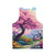 Japanese cherry blossom tree digital art on unisex tank top - Back