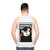 Kawaii Anime Kumamon Bear Graphic Unisex Tank Top - men back