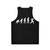 Cricket Evolution of Man Unisex Tank Top - Back