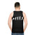 Cricket Evolution of Man Unisex Tank Top - men back