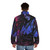 Arikado Genya Castlevania anime inspired puffer jacket - men back