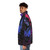Arikado Genya Castlevania anime inspired puffer jacket - men side left