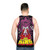 The King Unisex Superhero Tank Top - men back