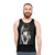 Unisex Retro French Tank Top with Iconic Music Portrait Design - men