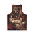 Unisex horror tank top with creature design - Back