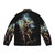 Archangel Michael puffer jacket with angelic wings - Back