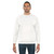 Man wearing wine sweatshirt - men
