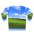 Retro Windows XP Wallpaper Sweatshirt - Back