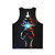 Chakra Unisex Tank Top with Avatar and Airbender Inspired Design - Back