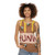 Honey-themed unisex tank top with cute cartoon graphic - women