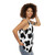 Cow Spots Pattern Unisex Tank Top - women side