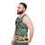 MF DOOM Unisex Tank Top with Minimalist Cover Art Design - men side