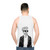 Jack Stauber Unisex Stencil Art Tank Top - men back