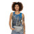 Courchevel 1850 unisex tank top with winter landscape in the French Alps - women
