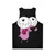 Courage the Cowardly Dog Unisex Tank Top - Back