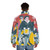 "My Own Private Idaho" puffer jacket with River Phoenix and Keanu Reeves imagery - men back