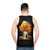 Courage Dear Heart Unisex Tank Top for Book Lovers - men back