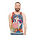Unisex tank top featuring a pop art design inspired by Chinese culture and Beijing opera - men