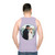 Bridgerton couple Simon and Daphne unisex tank top - men back