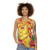 Retro pop art unisex tank top featuring Bewitched design - women