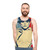 Unisex pop art jazz-themed tank top - men