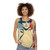 Unisex pop art jazz-themed tank top - women