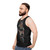 Unisex boxing tank top featuring the Gypsy King design - men side