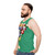 Colorful pool balls unisex tank top - men side