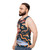 Pompeii mosaic unisex tank top with ancient Roman ocean design - men side