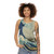 Japanese wave graphic unisex tank top - women