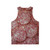 Italian Salami Unisex Tank Top - Back