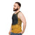 Unisex yellow sand tank top inspired by the Dune movie - men side