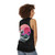 Minimalist Retro Wave Unisex Tank Top - women back