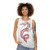 Legendary animals dragon silhouette unisex tank top - women