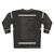 Black Sweatshirt with Profanity Design - Back