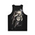 Unisex tank top with galaxy design - Back