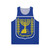 Unisex tank top with Israeli national coat of arms design