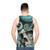Nautical Undersea Macabre Artwork Unisex Tank Top - men back
