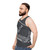 Retro Playstation 2 Console Unisex Tank Top - men side