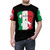 Umbria Pride AOP T-shirt featuring the flag and colors of the Umbria region in Italy - men front