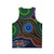 Unisex Aboriginal Art Tank Top - Back